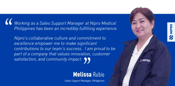 Melissa Rubio - Sales Support Manager, Philippines