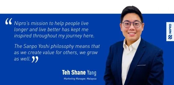 Teh Shane Yang - Marketing Manager, Malaysia.