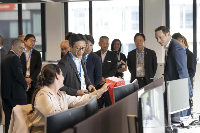 People at the office